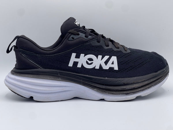 Hoka One One Bondi 8 mesh-knit sneakers