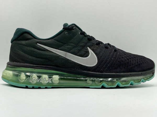 Air Max 2017 "Black Green Stone" Running Shoe