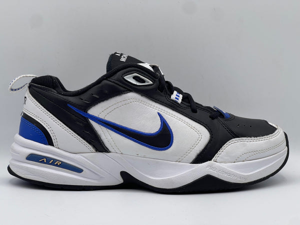 Air Monarch IV White Blue Shoes