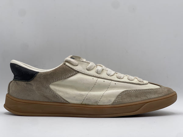 Zara Contrast Leather Sneakers